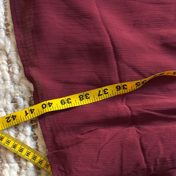 ❤️ NWT Saks 5th Avenue Wine Midi Dress - Picture 6 of 6